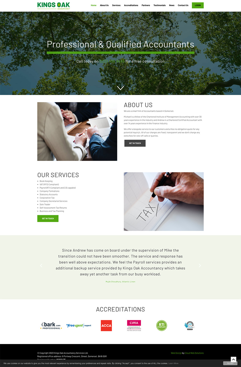 pay monthly web design case study